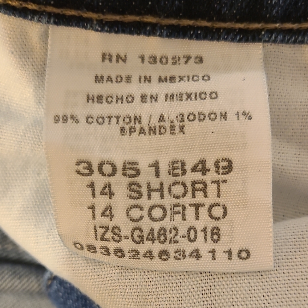 Lee Women's Relaxed Straight Leg Dark Blue Jeans Size 14 Short - Picture 10 of 13